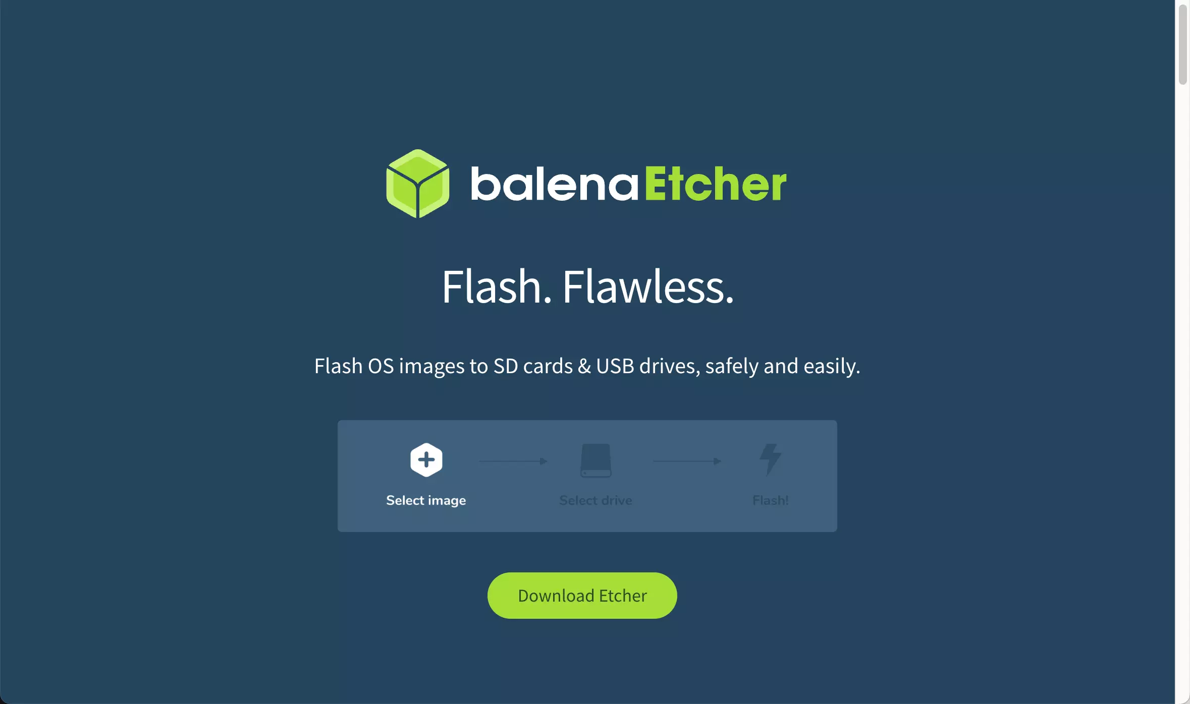 SD卡镜像烧录功能